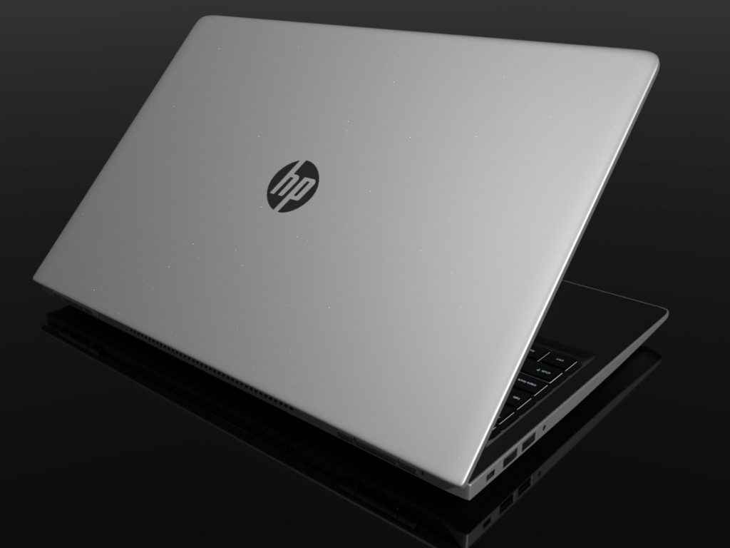 HP Pavilion Laptop 3D Model preview image 3